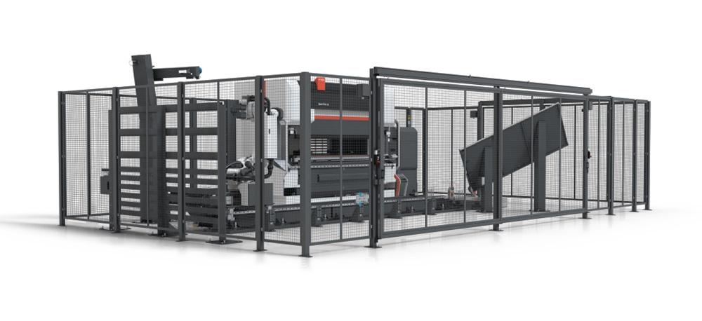 Automated bending cell adapts to shopper requirements