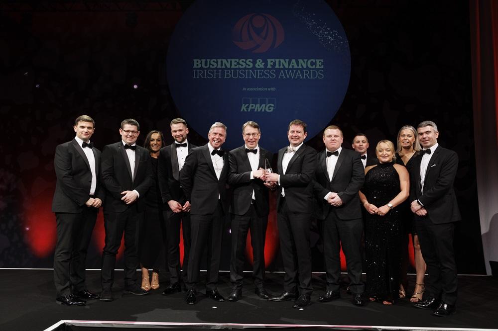 Combilift named Agency of the Yr at 2024 BusinessandFinance Awards