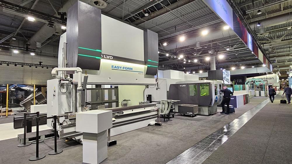 Press brake delivers heavy-duty bending with repeatability